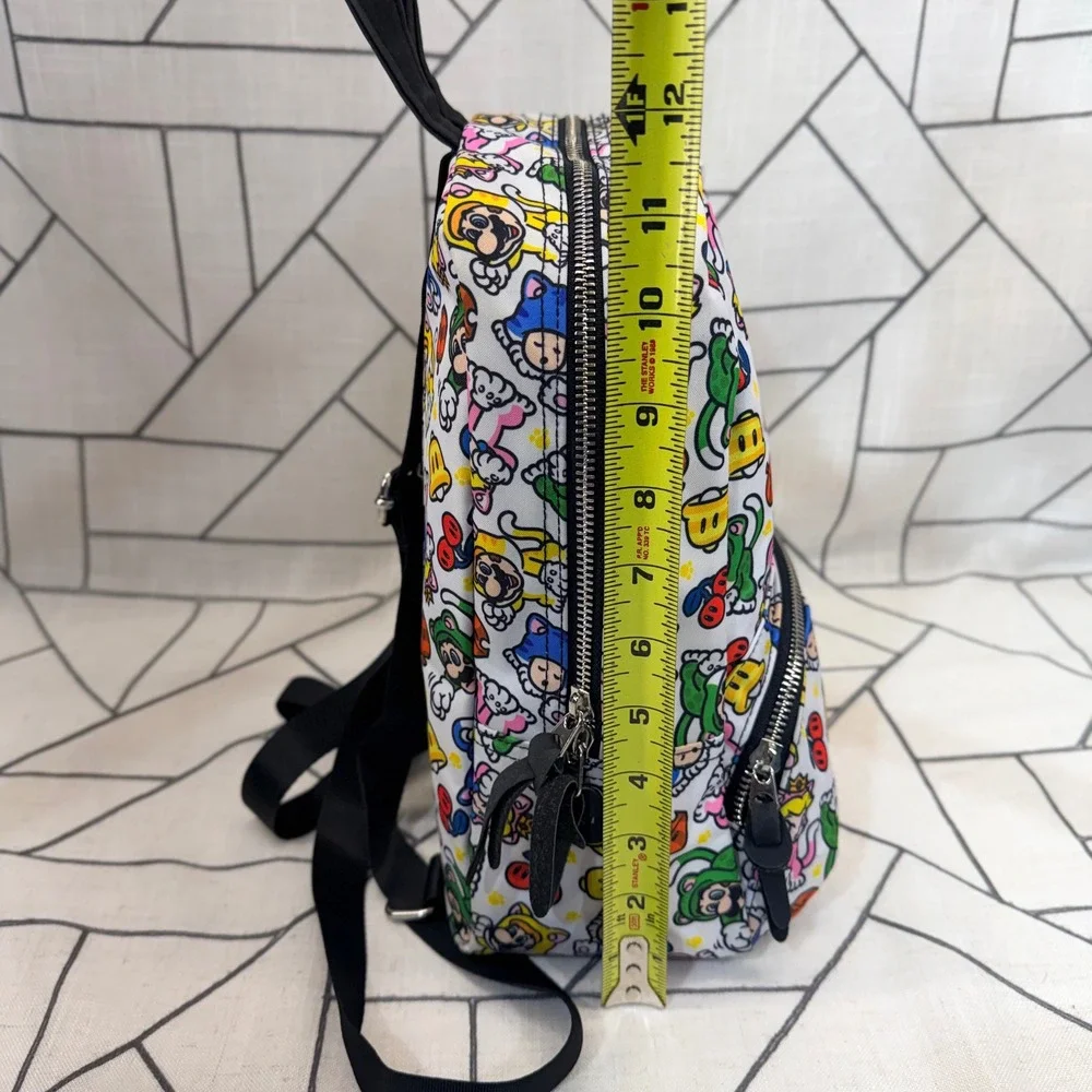 Controller Gear Super Mario 3D World Mini Backpack White Cat Suit All Over Print